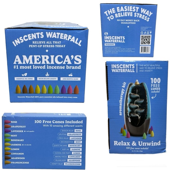 Inscents Waterfall Essential Oil Aromatherapy Kit - Picture 11 of 13